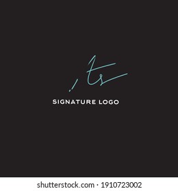 as handwritten logo for identity