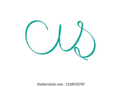 como logotipo escrito a mano para identidad. como caligrafía manuscrita inicial, para monograma y logotipo. 