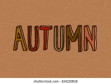 handwritten message(autumn)