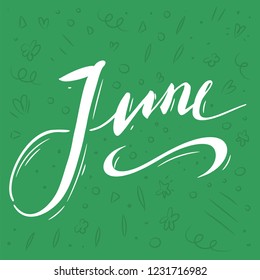 handwritten months images stock photos vectors