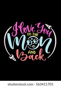 Handwritten romantic messages and wishes for Valentine's day greeting card, wedding invitation and save the date, wall decor, t-shirt design, banner, flyer, print. Creative lettering illustration.