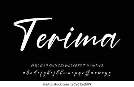 Assinatura Manuscrita Editável Texto Efeito