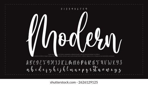 Handwritten Signature Editable Text Effect Template 