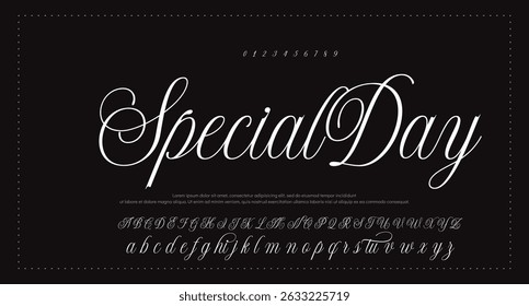 Modelo de efeito de texto editável de assinatura manuscrita