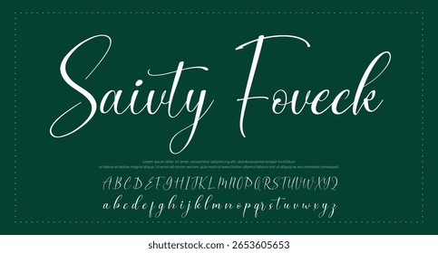 Handwritten Signature Editable Text Effect Template 