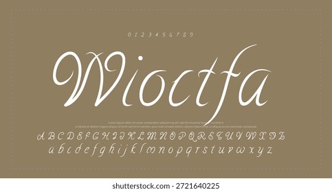 Modelo de efeito de texto editável de assinatura manuscrita 