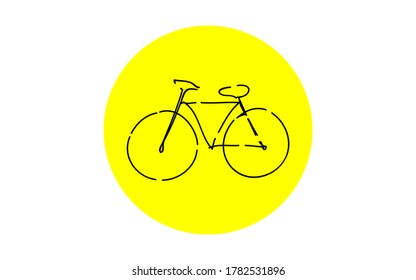 最も選択された かわいい 自転車 イラスト 手書き 自転車 イラスト 可愛い 手書き