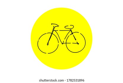 自転車 手書き イラスト Stock Illustrations Images Vectors Shutterstock