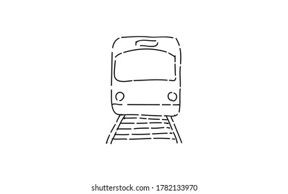 蛇行 樹木 侵入 電車 イラスト かわいい 手書き Texi Jp