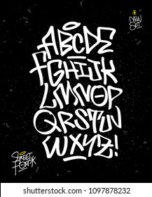 Handwritten Street Based Graffiti Font