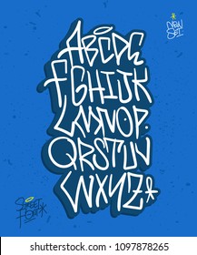 Handwritten Street Based Graffiti Font