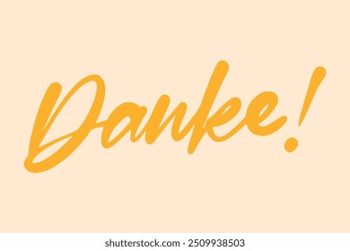 Handwritten Thank you lettering for greeting, colorful typography, lettering collection