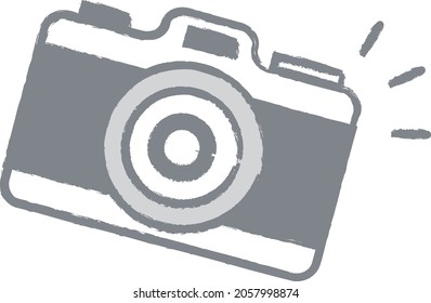 イラスト 手書き 線画 カメラ の画像 写真素材 ベクター画像 Shutterstock