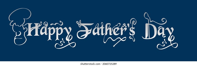 A handwritten vector about Father's Day.