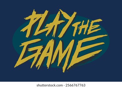 handwritten vector elements play game