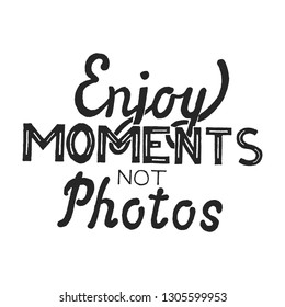 Handwritten vector lettering phrase.