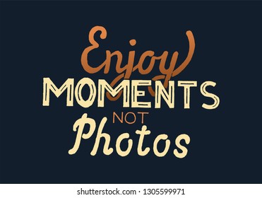 Handwritten vector lettering phrase.