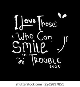 handwritten vector quote, great for background, social media status, etc