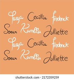 Handwritting logo vector design for your business