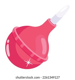 A handy 2d icon of enema