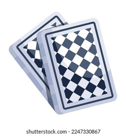 A handy 2d icon of playing cards 