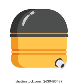 A handy 2d style icon depicting pet drink tank