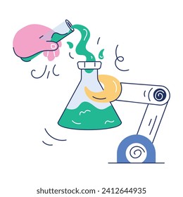 Handy Bundle of AI Innovations Hand Drawn Illustrations 

