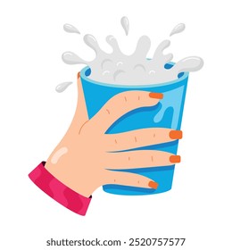Pacote de Handy de Bebidas Láteas Adesivos Planas 

