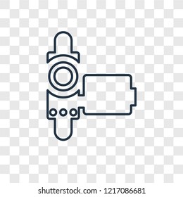Handy Cam Concept Vector Linear Icon Stock Vector (Royalty Free ... image photo