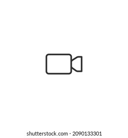 handy cam line icon, outline vector sign, pixel perfect icon