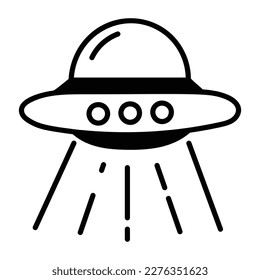 Here’s a handy doodle icon of an alien ufo ship 