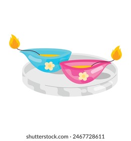 Práctico paquete de pegatinas planas de celebración de la India 

