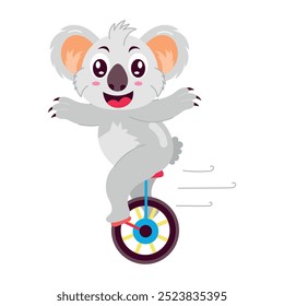 Handy Pack of Koala Character Flat Stickers 


