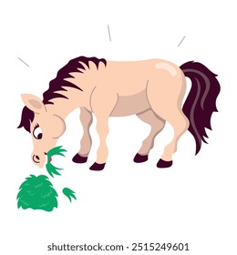Handy Pack of Mare Cartoon Flat Stickers 

