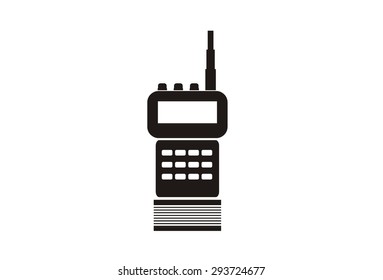 handy talkie simple icon