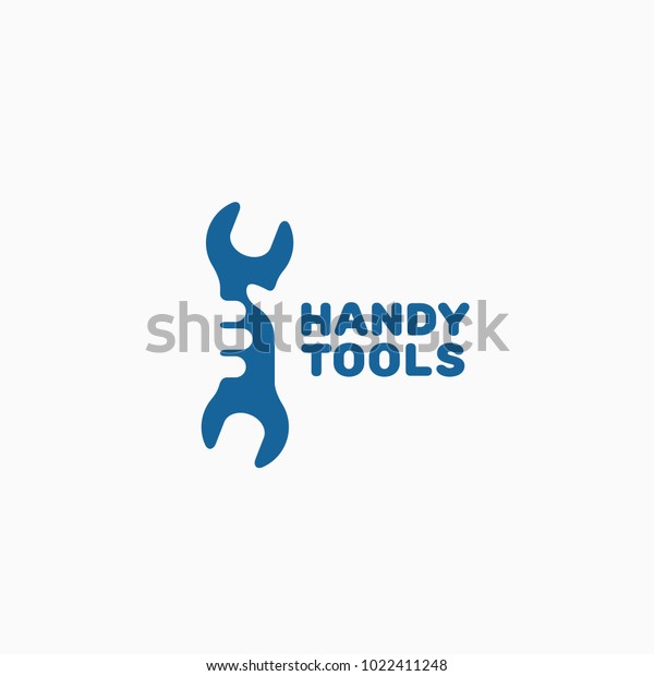 Handy Tools Logo Template Design Spanner Stock Vector Royalty Free 1022411248