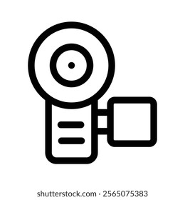 Handycam icon design in modern style