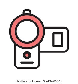 Handycam vector design, video camera icon