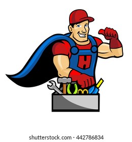Handyman Character - Super Handyman