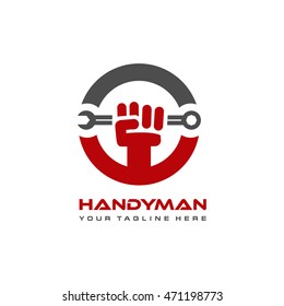 Handyman Logo Images Stock Photos Vectors Shutterstock