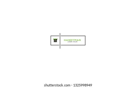 HANDYMAN LOGO FOR LOGO DESIGN OR ILLUSTRATION USE