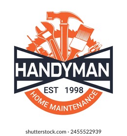 Logo de Handyman
Logotipo de mantenimiento del hogar