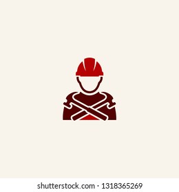 handyman logo vector icon illurtration