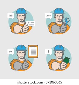 Handyman/ repairman  service process