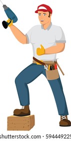 Handyman repairman worker 
