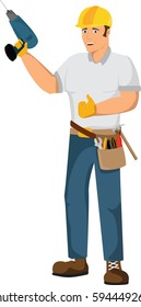 Handyman repairman worker 