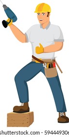Handyman repairman worker 