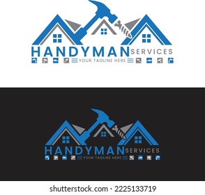 Handyman Services Logo Designs and Logo Template