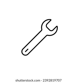Handyman-Werkzeug, Tool-Symbol. Linie mit Fülldesign. Vektorgrafik. Symbol-Vektorgrafik öffnen