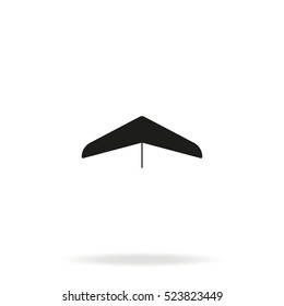 Hang glider icon.